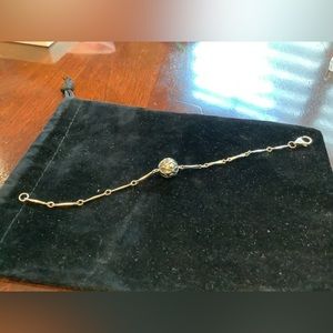 Elizabeth & James Silver Ball Bracelet